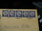Vintage Liberty 3 cent US Postage stamp   on envelope