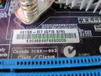   s280 ecs 661gx m7 socket lga 775 motherboard intel celeron d 3