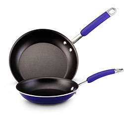 Rachael Ray Porcelain Enamel Blue Twin Pack Cookware  Overstock
