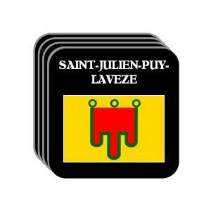 Auvergne   SAINT JULIEN PUY LAVEZE Set of 4 Mini Mousepad Coasters