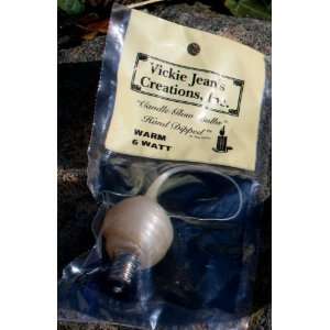  Vickie Jeans Creations Hand Dipped Candle Bulb Warm 6 