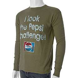 Junk Food Mens Pepsi Thermal Shirt  Overstock