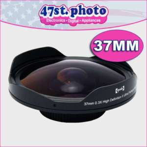 Opteka 0.3X Baby Death 37mm Fisheye Lens for Camcorders  
