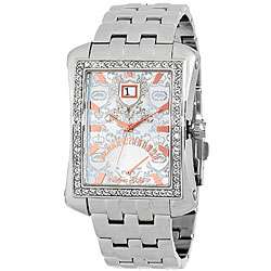 Marc Ecko Mens The Royal Silver Dress Watch  Overstock