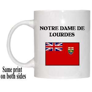  Province, Manitoba   NOTRE DAME DE LOURDES Mug 