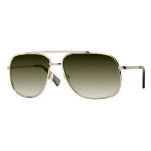  Paul Smith Bolan Silver/gold / Olive Gradient Sunglasses 