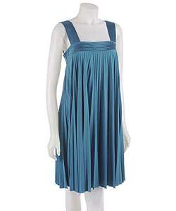 Donna Morgan Pleated Trapeze Dress  Overstock