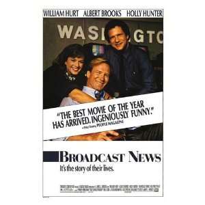Broadcast News Original Movie Poster, 27 x 41 (1987)  