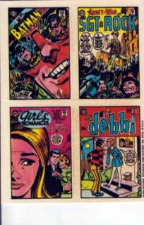 1969 NATIONAL PERIODICAL PUBLICATIONS COMIC COVERS  