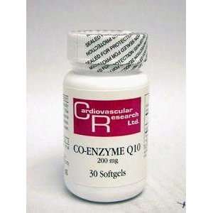  Ecological Formulas   CoEnzyme Q10 200 mg 30 gels: Health 