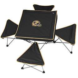 New Orleans Saints Folding Table and Stool Set  Overstock