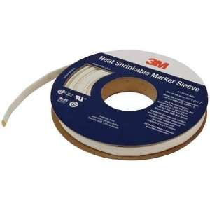  3M FP 303MS 3/8 WH Wire Marker,Heat Shrink,10AWG,100ft,WH 