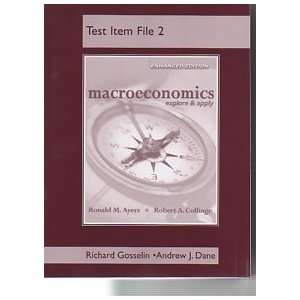  Prentice Hall Macroeconomics Explore and Apply Test Item 