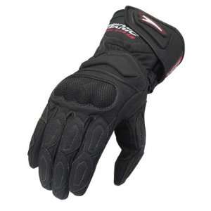   Teknic Chicane Leather Motorcycle Gloves 2011 Large Black Automotive
