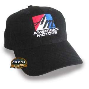  American Motors Hat Cap Black (Apparel Clothing) AMC 