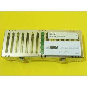Dental 5 Instrument Cassette Box Surgical Green IM6059 Hu Friedy