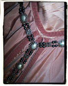 Bliss BlackTudor Girdle Belt Renaissance Dress Jewelry  
