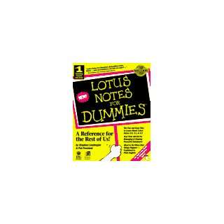  Lotus Notes 3.0/3.1 for Dummies (9781568842127) Pat 