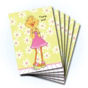  Suzys Zoo Thank You Greeting Card 6 pack 10269: Health 