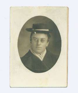 Miniature Photo of a Black Woman Wearing a Hat pre 1900  