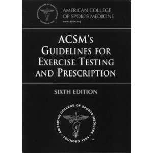   [Spiral bound] American College of Sports Medicine Books