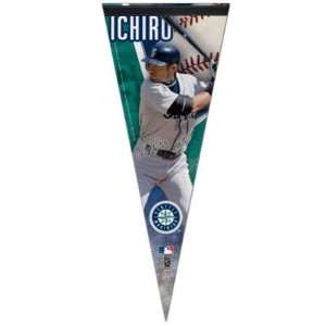   MARINERS OFFICIAL LOGO PREMIUM PLAYER PENNANT: Sports & Outdoors