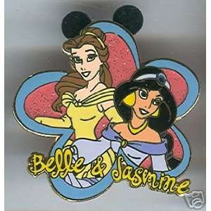Disney Belle & Jasmine Tac Pin