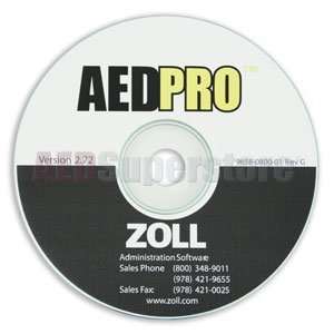  Software Admin (ZAS) for AED PRO Unit   9658 0800 01 