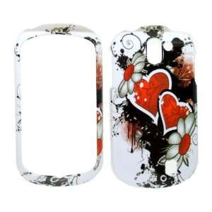 Daisy Flower with Heart Snap on Cover Case for LG Doubleplay C729