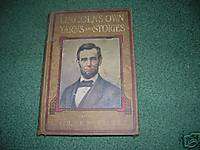 Lincolns Yarns And Stories Alexander McClure 1900  