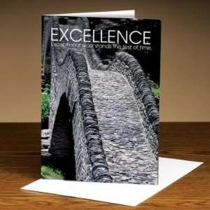  Successories Excellence Cobblestone Path 25 Pack Greeting 