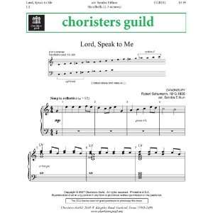 Lord, Speak to Me (Handbell Sheet Music, Handbell 2 3 octaves) Sandra 
