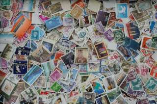WORLDWIDE Stamp Mixture Kiloware off paper between 6200 7000 stamps