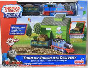   Tank Engine Chocolate Delivery Motorized TrackMaster Train Set  