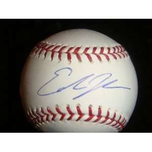 Edwin Jackson Autographed Baseball   Arizona Diamondbacks 