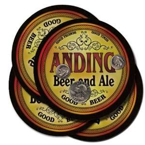  ANDING Family Name Beer & Ale Coasters 
