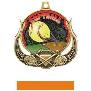  Custom Hasty Awards Softball Ultimate 3 D Medals M 727O 