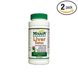  Mason Natural Liver Detox   30 Tablets (PACK of 2) Health 