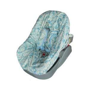  Minky Fleur Sky Toddler Car Seat Cover Baby
