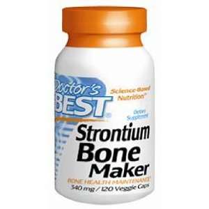  Doctors Best Strontium Bone Maker 60VC, 340 mg Health 