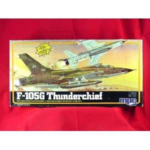   MPC F 105G Thunderchief 1/72 Scale Model Kit #1 4408 MI: Toys & Games