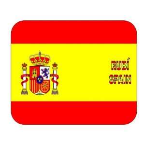  Spain, Rubi mouse pad 