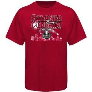   Crimson Tide Youth Crimson Atlanta Bound SEC Championship T shirt