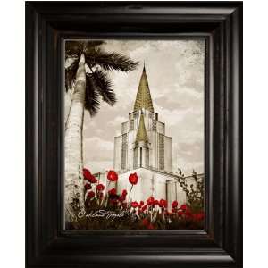  LDS Oakland Temple 2 38x31 Double Frame   Framed Legacy 