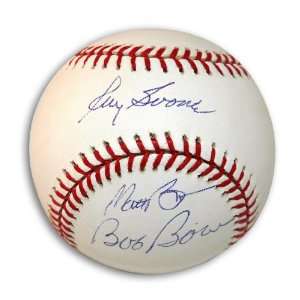  Signed Bob Boone Ball   By Ray & Matt   Autographed 