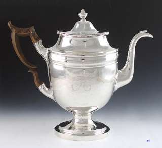 1700 AMERICAN SILVER TEAPOT OR COFFEE POT VERY LARGE!  