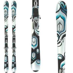 K2 TNine SWEET LUV Womens Skis With Marker ERS 11.0TC Bindings 09/10 