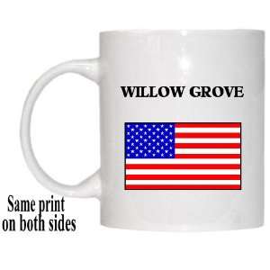  US Flag   Willow Grove, Pennsylvania (PA) Mug Everything 