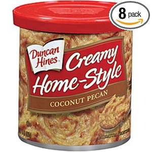 Duncan Hines Creamy Home Style Coconut Pecan Frosting, 15 Ounce (Pack 