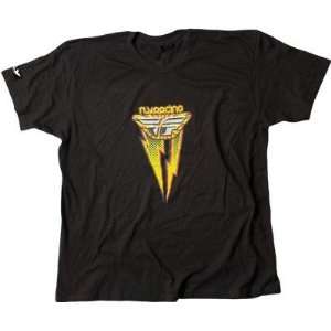  Fly Racing T Storm T Shirt   Medium/Black: Automotive
